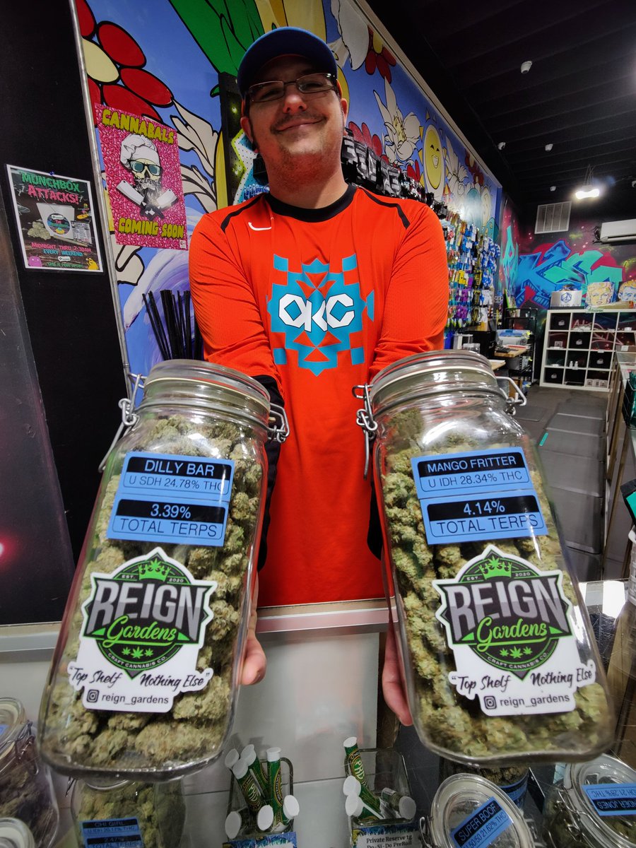 ProjectReleaf's tweet image. Come on by and make sure to check out our new Ultra Shelf Strains! 💚💯🔥  #ProjectReleaf #OKC #DispoLife  #UltraStrains #CannabisCommunity #NewNew