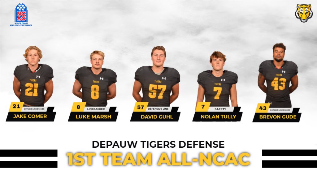 The <a href="/DePauwTigersFB/">DePauw Football</a> 1st-Team Honorees: