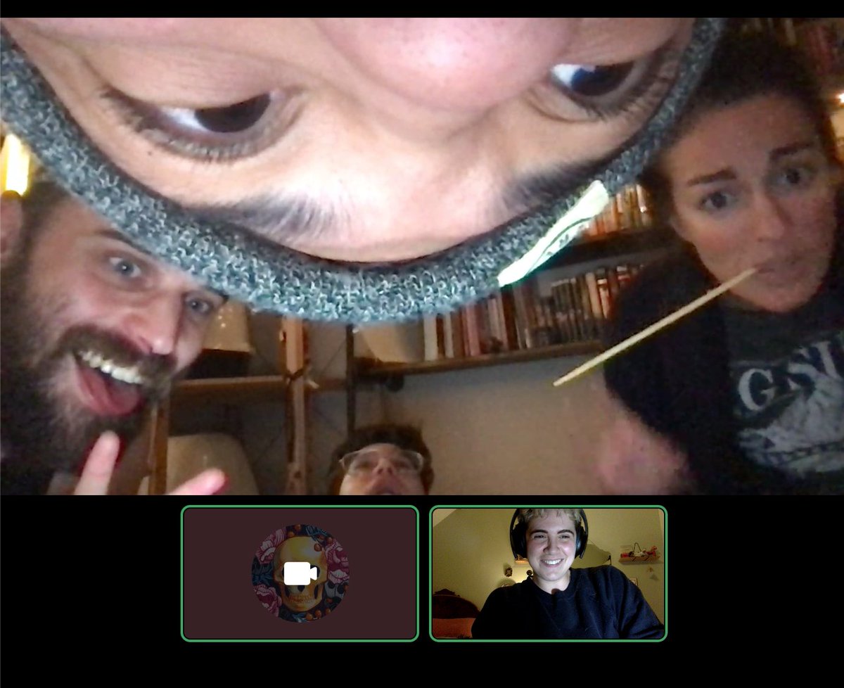 bvmpod's tweet photo. last night's writer's room approx 3.5 seconds before @kdimerc spilled miso soup all over the entire podcast https://t.co/j6n8LCQY9D