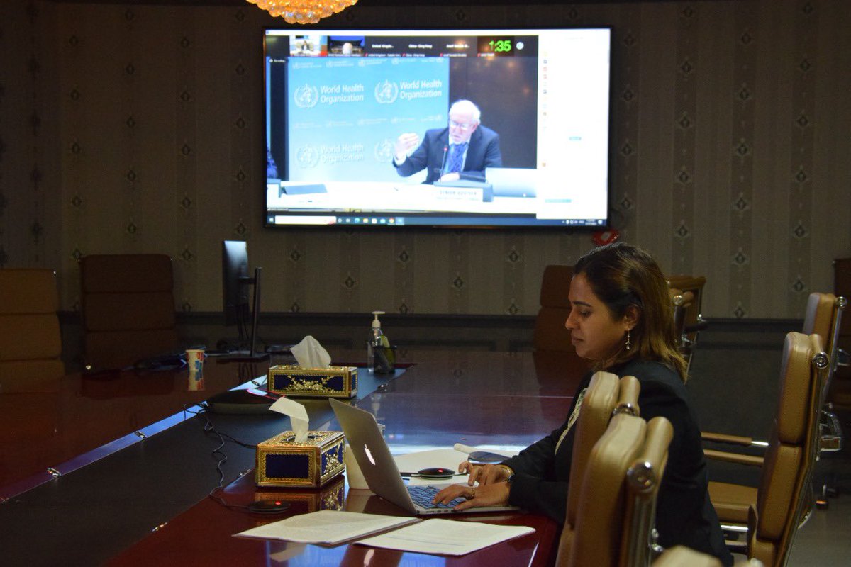 In preparation for the PBAC meeting in January 2023, first informal meeting of PBAC was held virtually today, chaired by Maldives <a href="/a_rishmy/">Aishath Rishmy</a> 
Todays agenda included, providing updates on the development of WHO Programme Budget 2024-25,