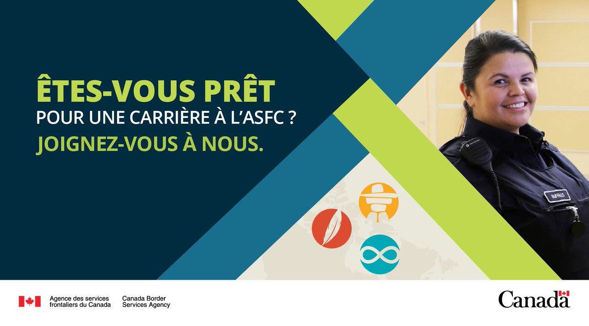 FrontiereCan's tweet photo. L'#ASFC invite les peuples autochtones à une présentation virtuelle le 22 novembre sur la carrière d'agent des #ServicesFrontaliers.
Inscription : https://t.co/MHx8lDrM6S
#ExécutionDeLaLoi
#EmploisASFC https://t.co/v9GsoZwgps