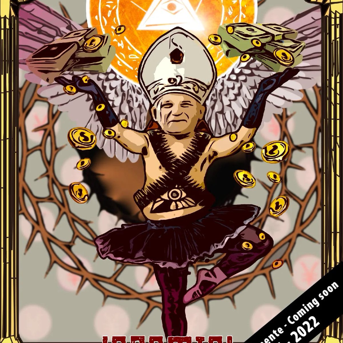 Breaking the rules, freedom of speech, The Archangels are here to stay! Launching in December!
#LGBTQIAautumn
#nftart #queer #ballerina #Church #DragQueens #love #live #fightforyourrights