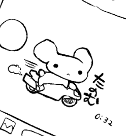 描いてる漫画に登場する架空のLINEスタンプなんですけど、自分で描いといてかわいい 