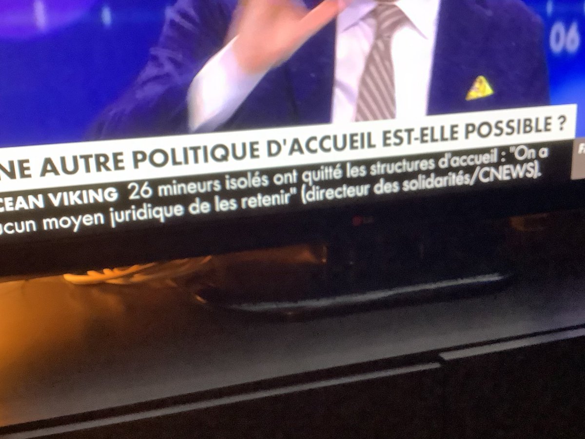 On n’a aucun !!! Changez de stagiaire !
#cnews