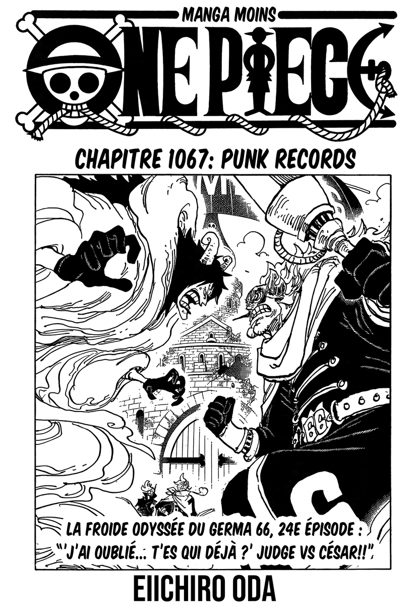 MangaMoinsFra's tweet photo. Le chapitre 1067 de One Piece est dispo en VF et en très haute qualité sur le site ! (Lien dans ma bio !) Bonne lecture ! #OP1067 #ONEPIECE1067 #ONEPIECE https://t.co/cqcT6KqSEU