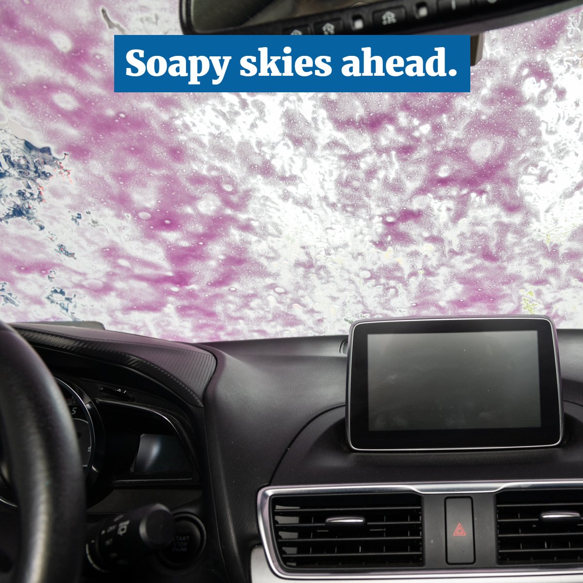 Steer yourself in our direction for a #SqueakyClean car wash!