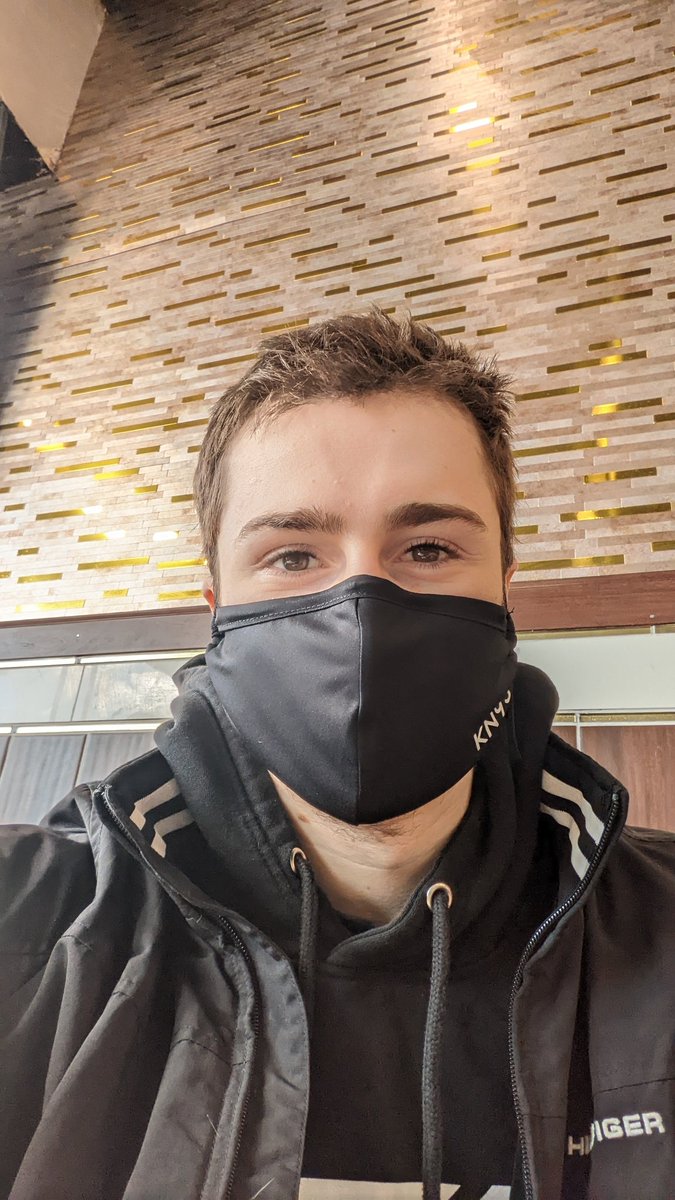 Recovering from COVID and a bad haircut at the same time 😌