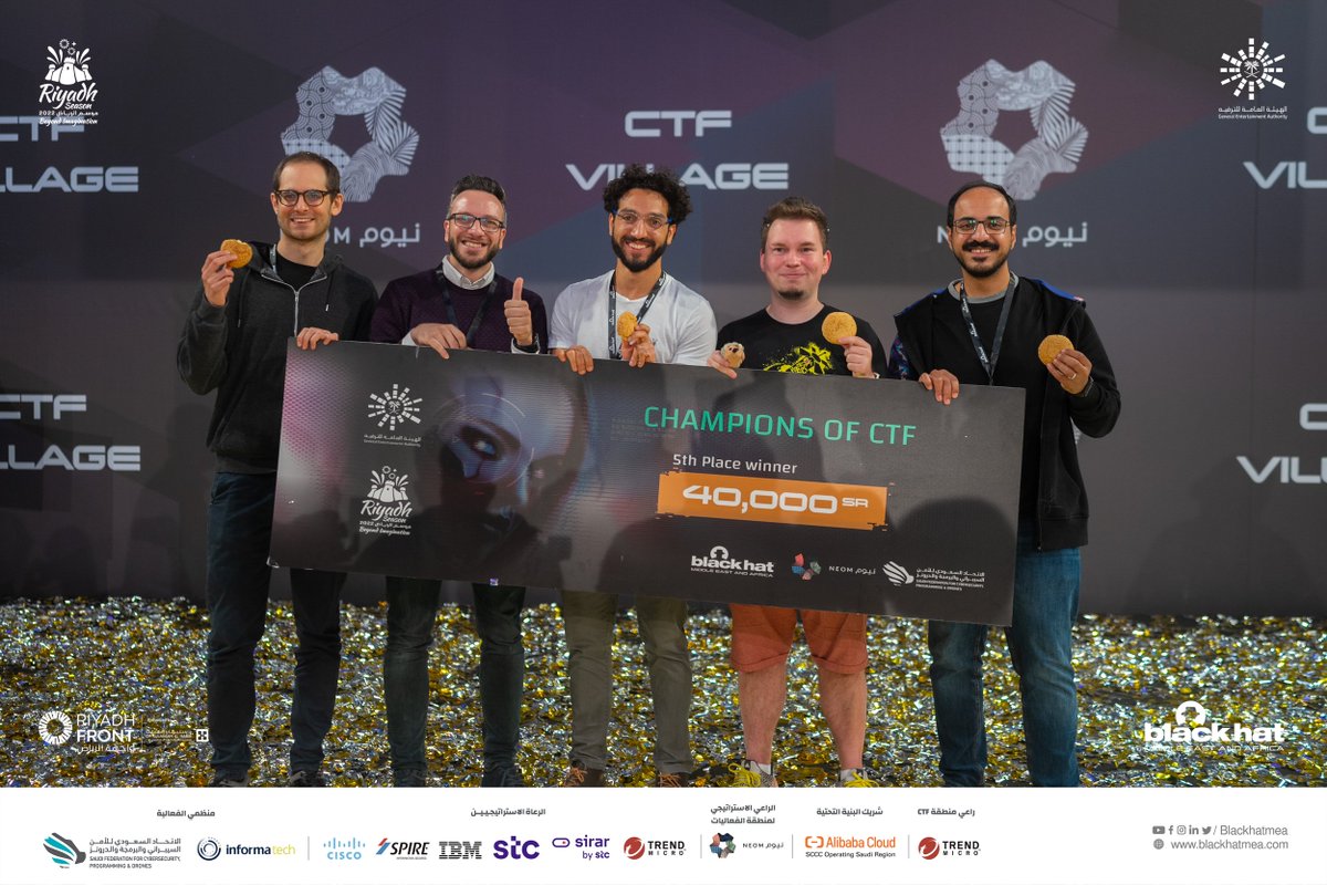 مبروك لفريق 🍪🌪️ (Cookie Storm)  الفائز بالمركز الخامس في مسابقة #التقط_العلم وجائزة 40,000ريال👏🎉🎉