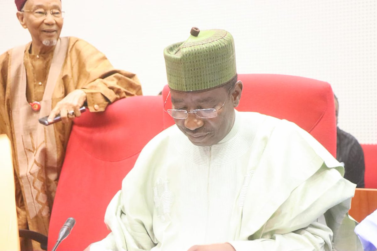 Senator Ibrahim Mohammed Bomai tweet media