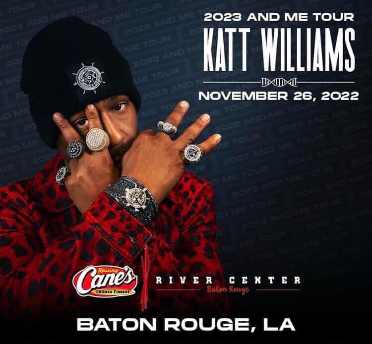 KontinuousEvent's tweet photo. Katt Williams - 2023 And Me Tour 

November 26, 2022

Raising Canes River Center ( 275 S. River Rd Baton Rouge)

Purchase Tickets Now >>> https://t.co/uDlCGkpeMk

#katwilliams #comedyshow #batonrouge #raisingcanesrivercenter #kontinuous #kontinuousevents #louisiana #rivercenter https://t.co/3KDslcWj2e