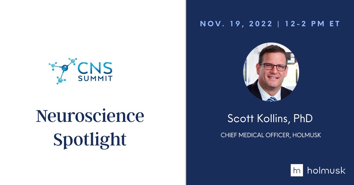 We're looking forward to @CNSSummit this weekend! On Saturday, our Chief Medical Officer, @skollins1, will give a Neuroscience Spotlight presentation on the work we're doing to advance #RWE for behavioral health. See the agenda: hubs.li/Q01ss09d0 #CNSSummit2022