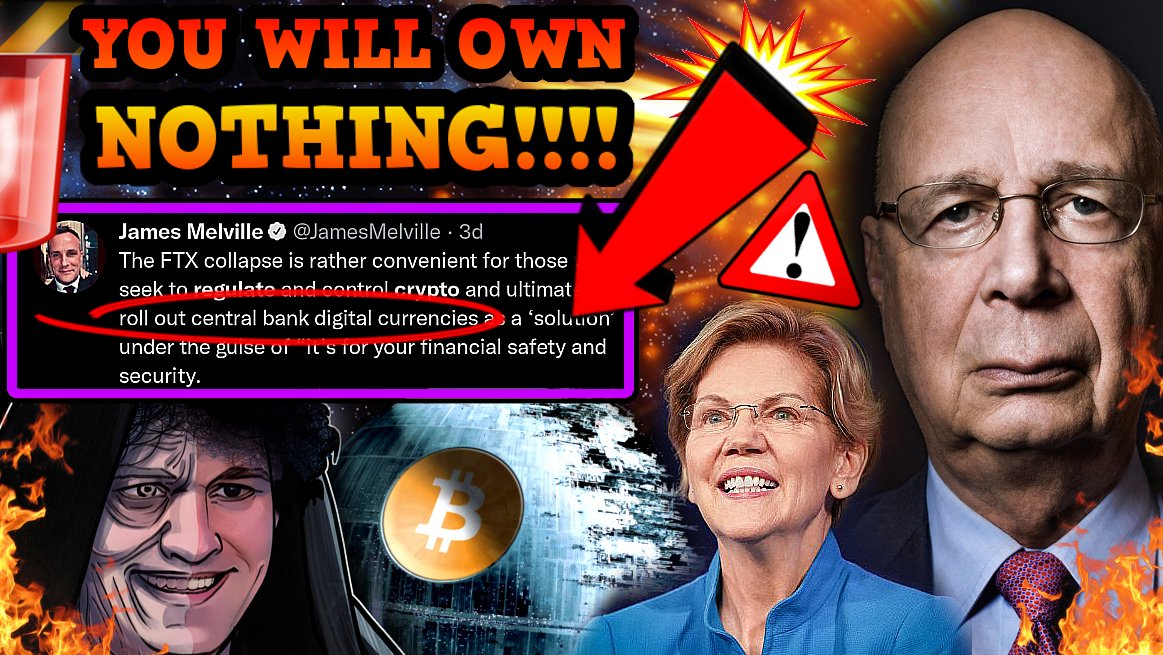 TheCryptoZombie's tweet image. 🚨Was #FTX&apos;s downfall a deliberate attempt by the elites to sabotage the industry? All part of their master plan? 

#CBDC &amp;amp; regulation inevitable. #BTC will prevail, but at what cost? Here are the facts. You decide...

**NEW VIDEO**
📺👉 youtu.be/4OLvPNsU3gc 👈👀
**WATCH NOW**