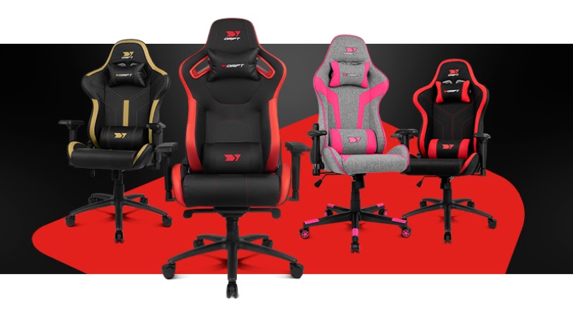 hardfanaticos's tweet photo. Drift presenta cuatro innovadoras sillas gaming: DR600, DR350, DR110 y DR90. #accesorio #DR110 #DR350 #DR600 #DR90 #Drift #gaming #sillagaming
https://t.co/co2SHgVx18 https://t.co/MPLJr5gFYC