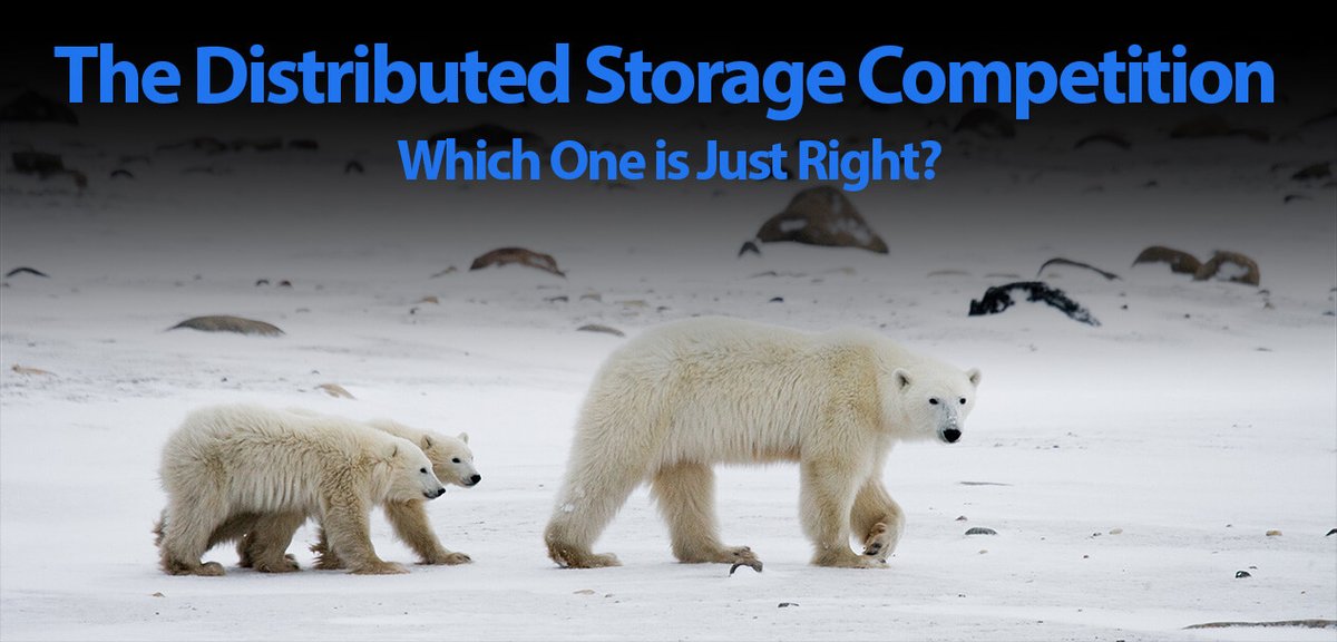 The Distributed Storage Competition – Part 2 dlvr.it/Scxfkp