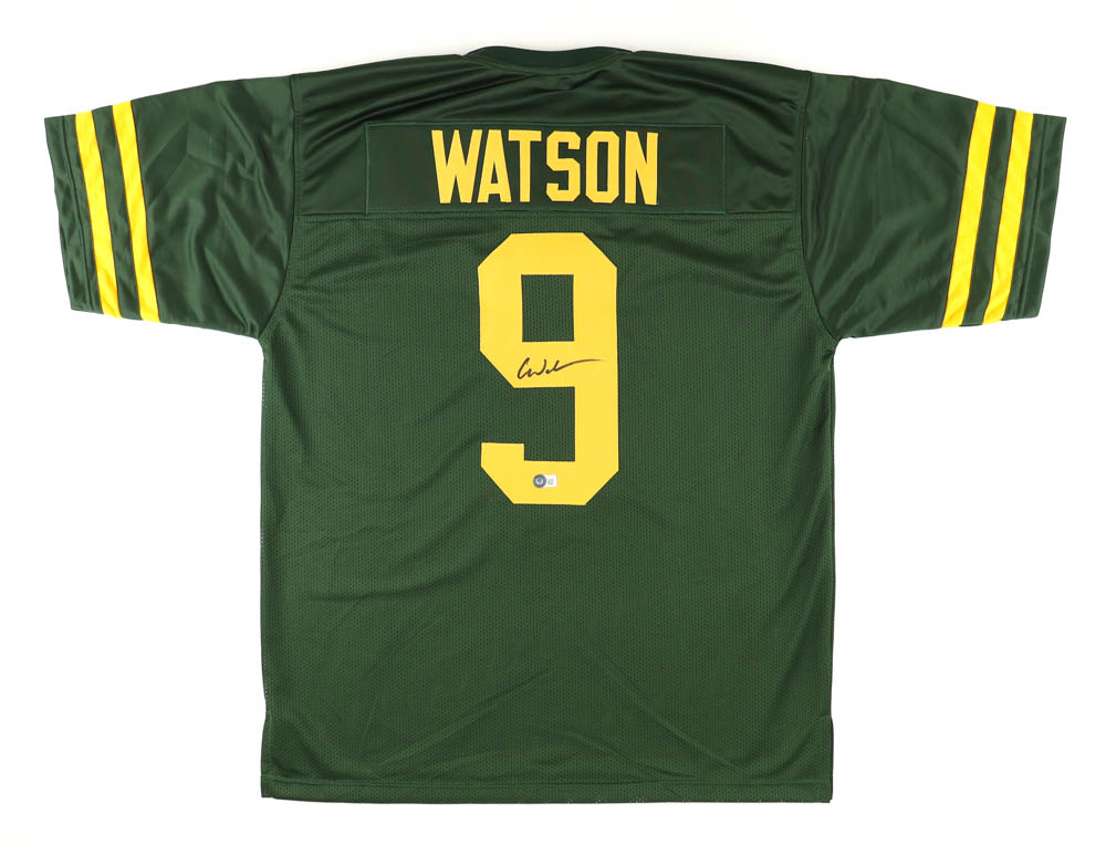 PristineAuction's tweet photo. TNF GIVEAWAY 🚨 If Christian Watson has a touchdown + Packers win we will give away this signed Christian Watson jersey for free! You have to retweet this post + follow us on Twitter &amp; Instagram in order to enter! Good luck! https://t.co/z14vSpkapp