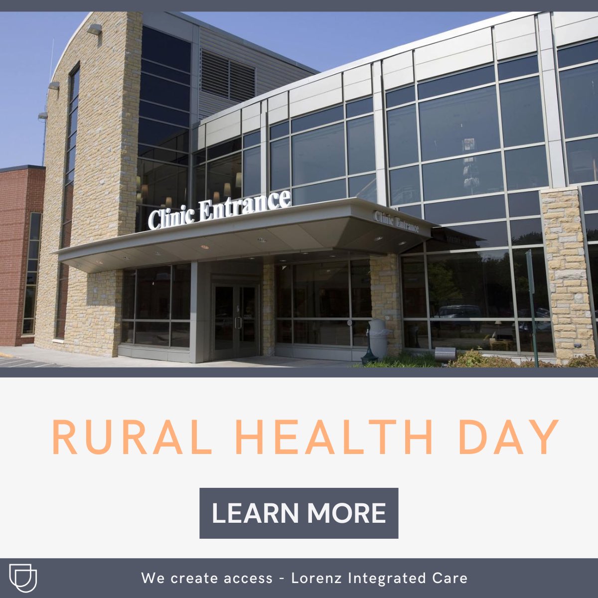Nearly 85% of mental health professionals live inside the 494/694 beltway, and that's just not good enough.  Expanding access means being accessible!  #powerofrural

Here’s one way we’re helping: lorenzclinic.com/clinic-news/ce…