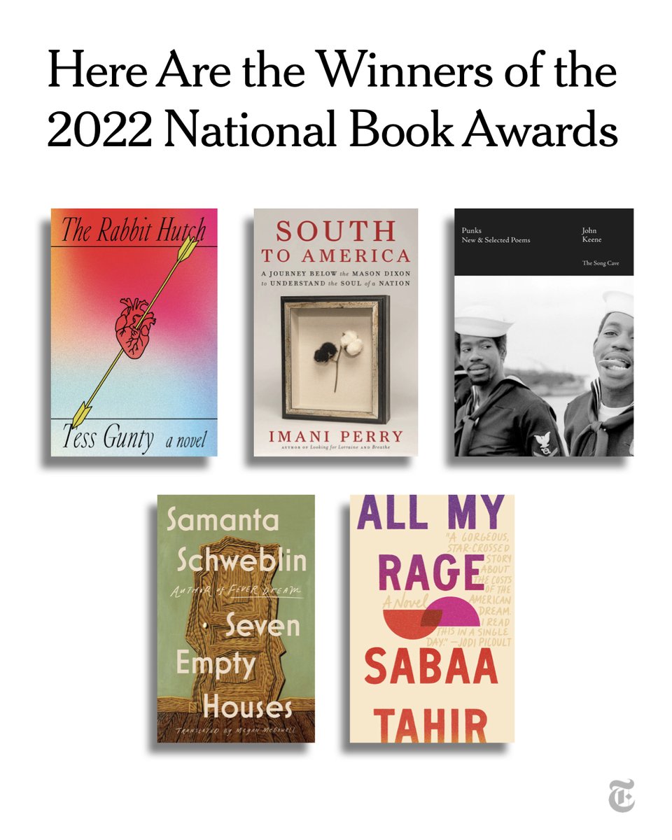 Marina on Twitter "RT nytimesbooks Here are the winners of the 2022 National Book Awards