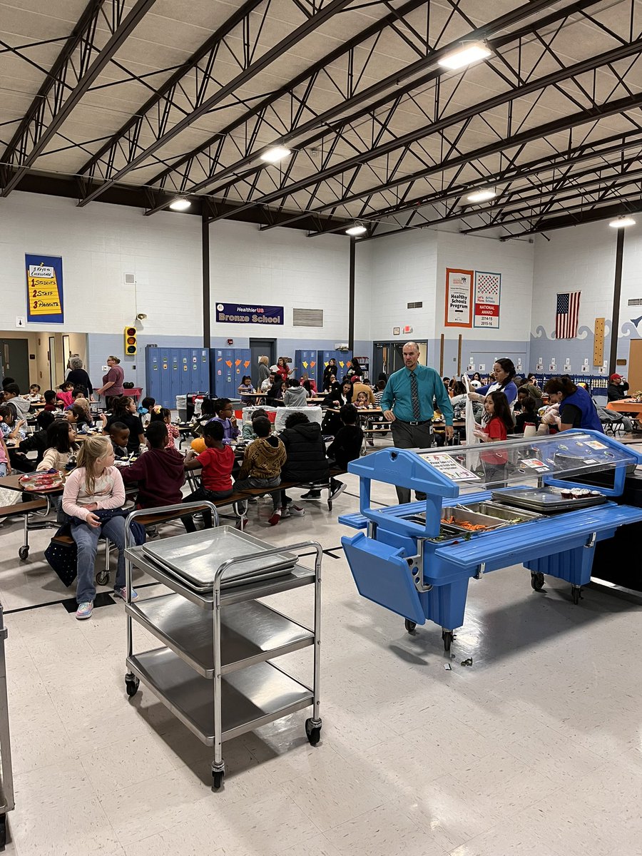 <a href="/GWdolphins/">Gertrude Walker Elementary</a> celebrating family with a family lunch. <a href="/USD457/">Garden City Public Schools USD 457</a>