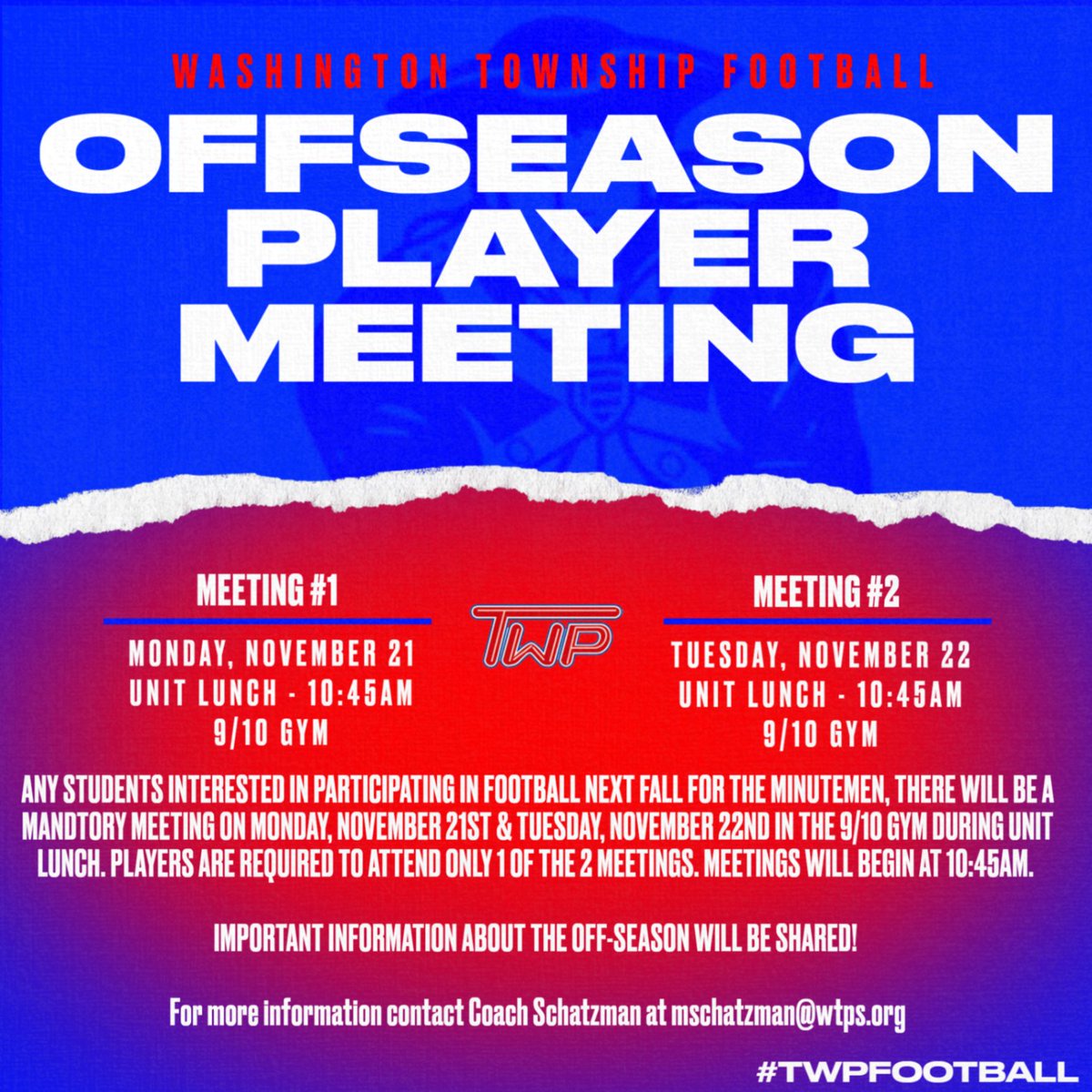 Minutemen Football tweet media