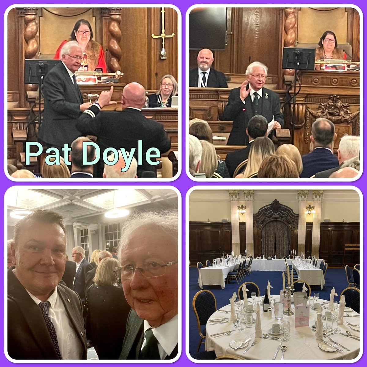wilson_cllr's tweet photo. Today we honoured former council leader Pat Doyle by installing him as Honorary Freeman of the city. Pat is remarkable. As leader he was the driving force behind many major regeneration projects. He also pioneered Emmaus in Hull and was the architect of our twinning with Freetown https://t.co/a9zmuHS0QD