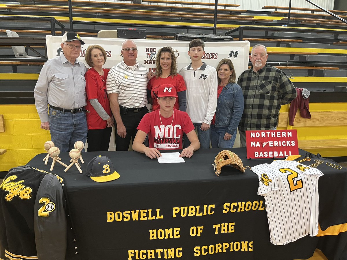 Signing day at Boswell! Kamden Edge is headed to NOC Tonkawa for baseball! <a href="/Kamden_Edge2/">Kamden Edge</a>
