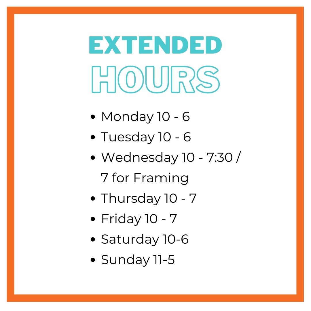 We are now open later on weekdays for all your creative needs!

#ottawaartist #ottarts #ottawa #artsupplies  #shop613 #bankstreet #centretown