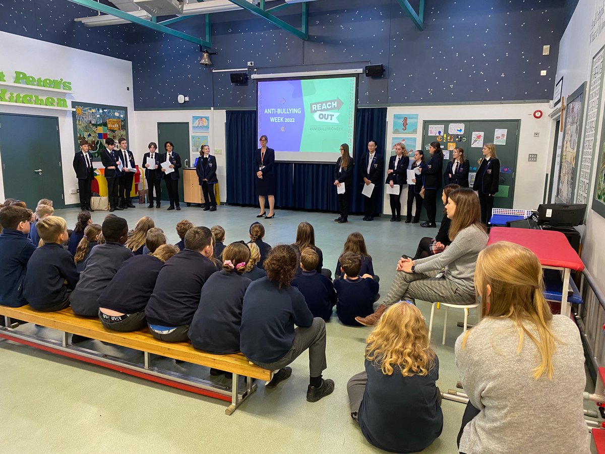 Year 5 &amp; 6 enjoyed a visit from the BBS wellbeing mentors today who delivered a great anti-bullying assembly 🤩 <a href="/BurtonBorough/">BBS</a> <a href="/bbswellbeing/">bbswellbeing</a>