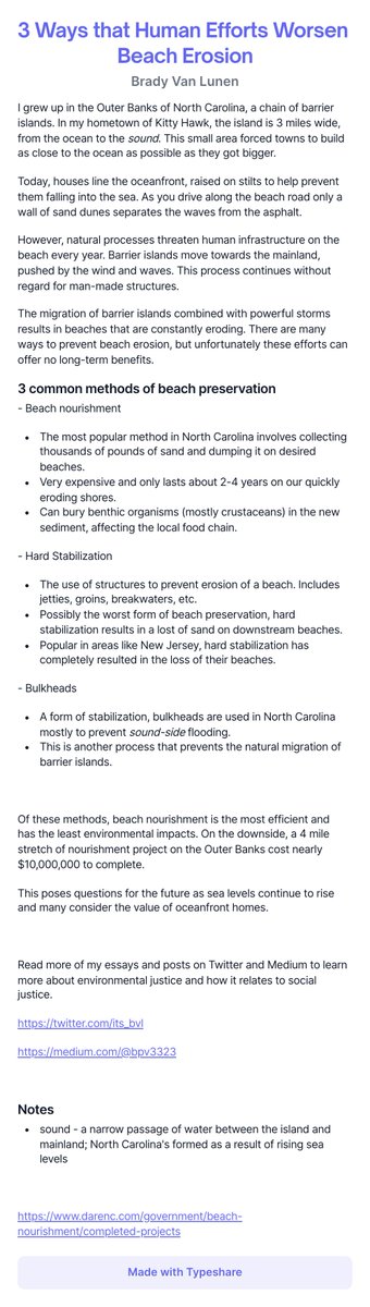its_bvl's tweet photo. As we try to prevent beaches from washing away, our methods only make it worse. https://t.co/vP4kqOs86J