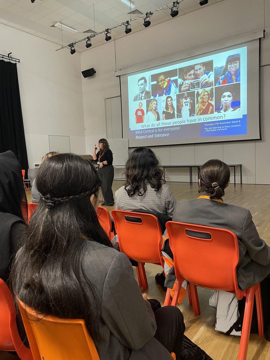 MrsAdsonMEAC's tweet photo. This week has been a special one in my career - 3 assemblies, 660 children and lots of brilliant teacher allies watching my coming out assembly 🌈 today I am proud 🥲 @MEACentral #MEACentralIsForEveryone 🧡 https://t.co/auJA7XLqyB