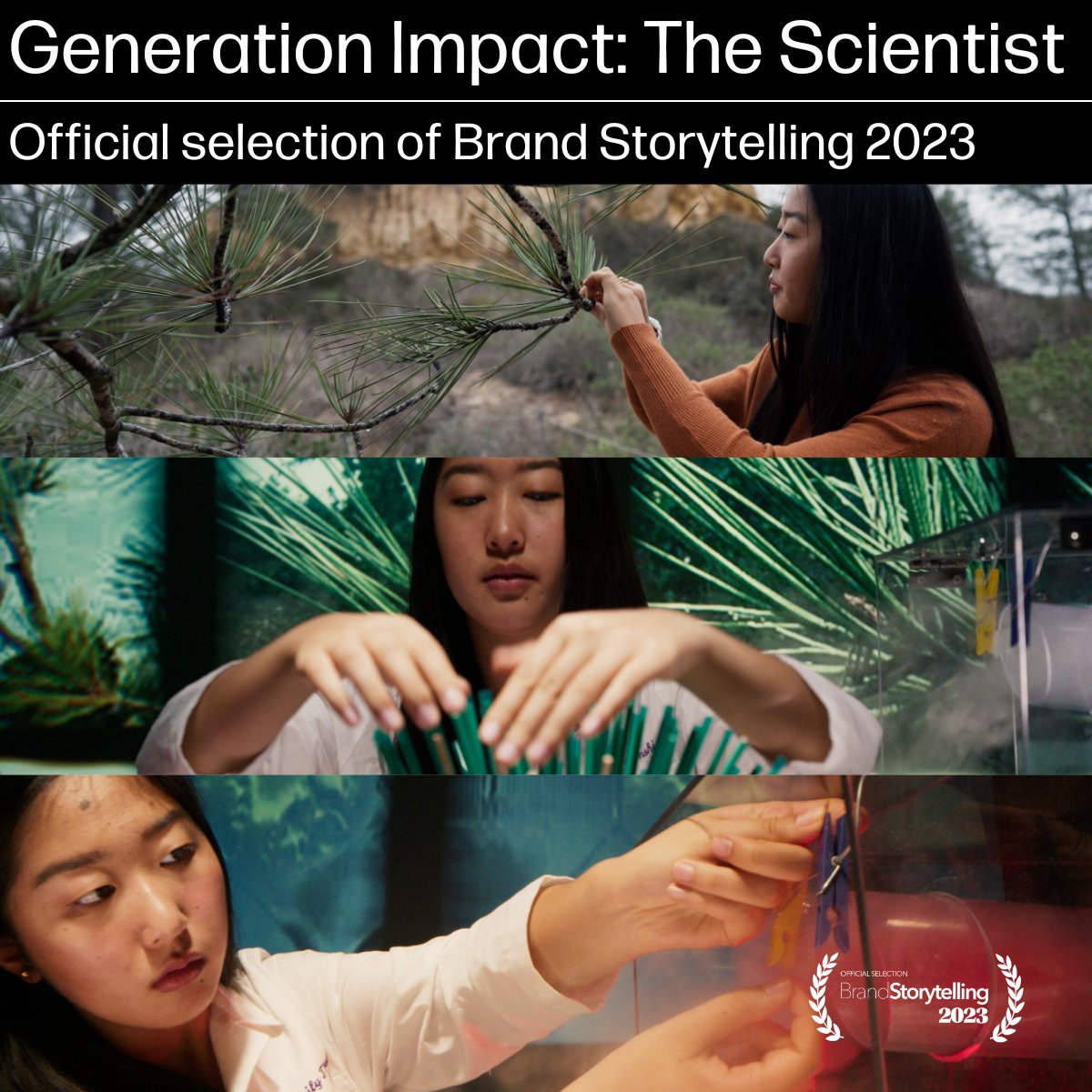 So proud of this short film produced by HP that brought tears to my husband's eyes! "Generation Impact: The Scientist" has been selected to screen at the Brand Storytelling conference next year. Watch the full film here. Park City, here we come! bit.ly/3uY3Pvb