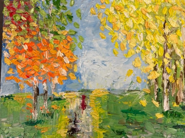 Abstract Art?  Go M-E art students