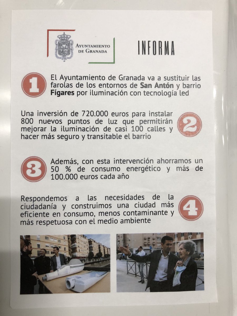 mortadelos's tweet photo. Me llega esto al buzón…De manera que el @aytogr está en quiebra pero si tiene dinero para buzonear propaganda de @granadapsoe con fondos públicos. @PacoCuenca por mucho que salgas en 4 fotos diarias en @ideal_granada o buzonees descaradamente, los granadinos no te van a votar https://t.co/zdcWlFIljg