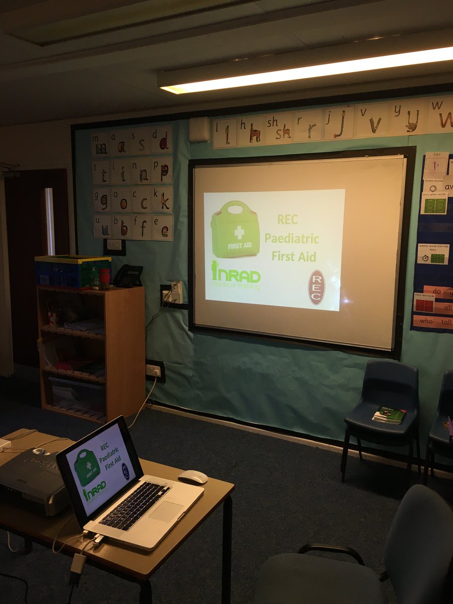 InradG's tweet photo. Day one of a Paediatric first aid course for school teachers. Tomorrow a shed load of scenarios - from easy to hard. Putting EYFS teachers through their paces. https://t.co/9q7YNiXdcK