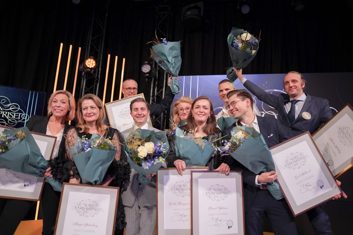 Vinnarna av Stora Journalistpriset 2022!