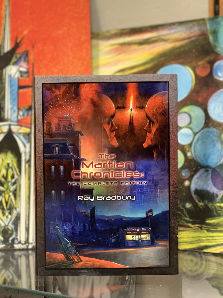 raybradbury's tweet photo. Today’s #BookCoverCorner comes from @subpress’s new edition of The Martian Chronicles: The Complete Edition, which just came out this year! #RayBradbury #TheMartianChronicles https://t.co/fxo2h8n223
