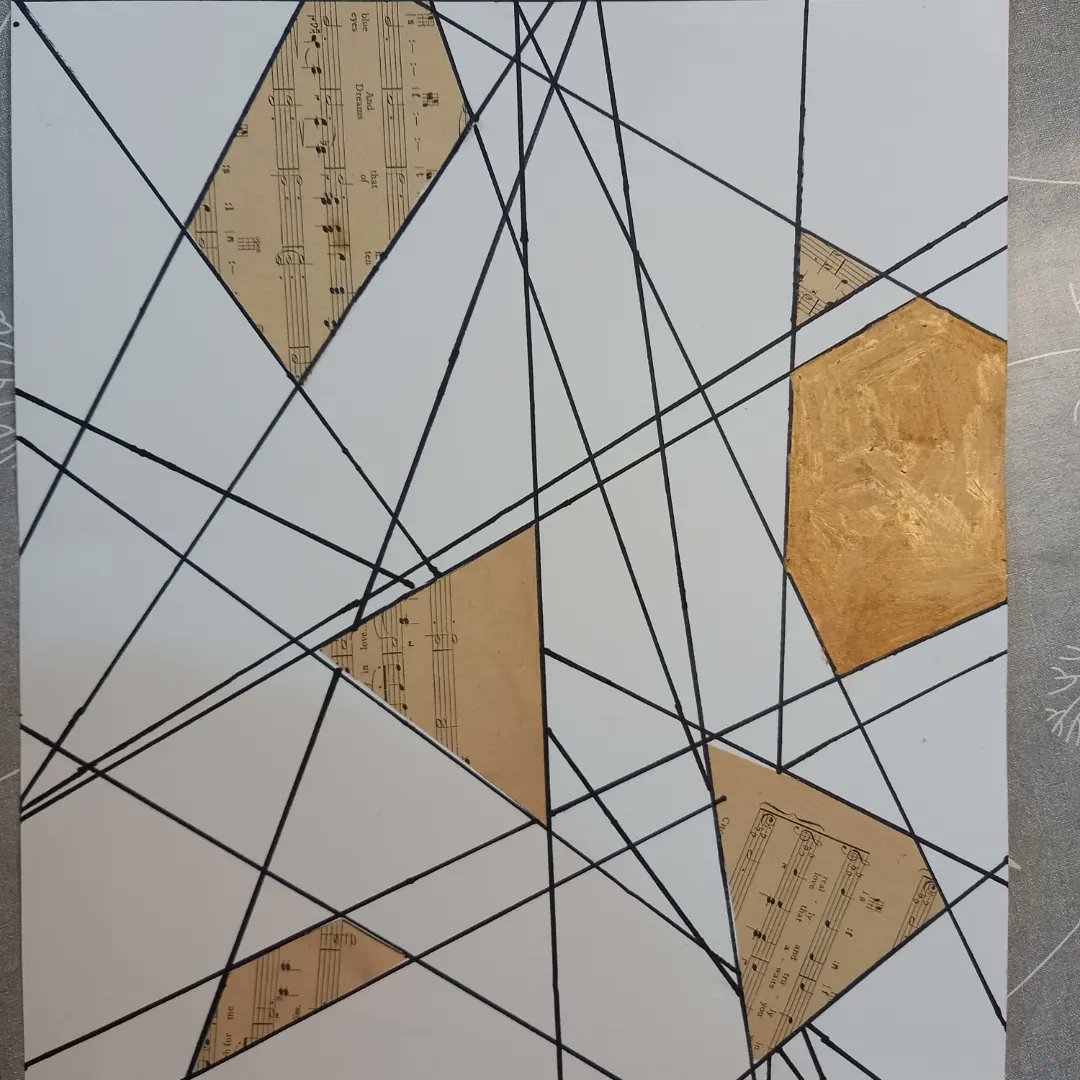 DaisyCroftCraft's tweet photo. ️Cubism - Objects are broken into several pieces and look as if they are being observed from several view points. 👀
We have already started to create our cubist backgrounds from old music sheets, pen lines and mixed media! We think they look fab!🎨🖼😁
#artclub
#exploringart https://t.co/B40sRMIhLz