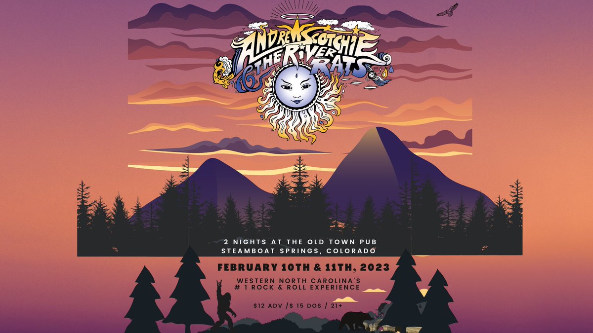 Two night take over at <a href="/OldTownpub/">Old Town Pub</a> in Steamboat Springs, CO. 2/10 &amp; 2/11 ❤️🤘