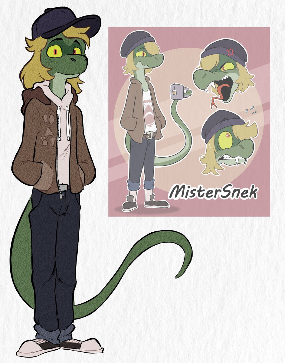 Decided to give my sona a complete overhaul!

I'll probably make a new ref sheet for him in the near future