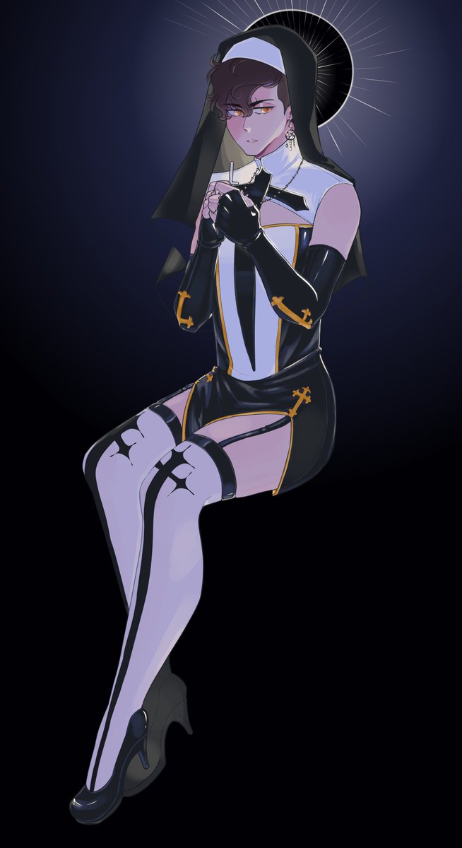 queenrabbit_'s tweet image. ✝️🌑