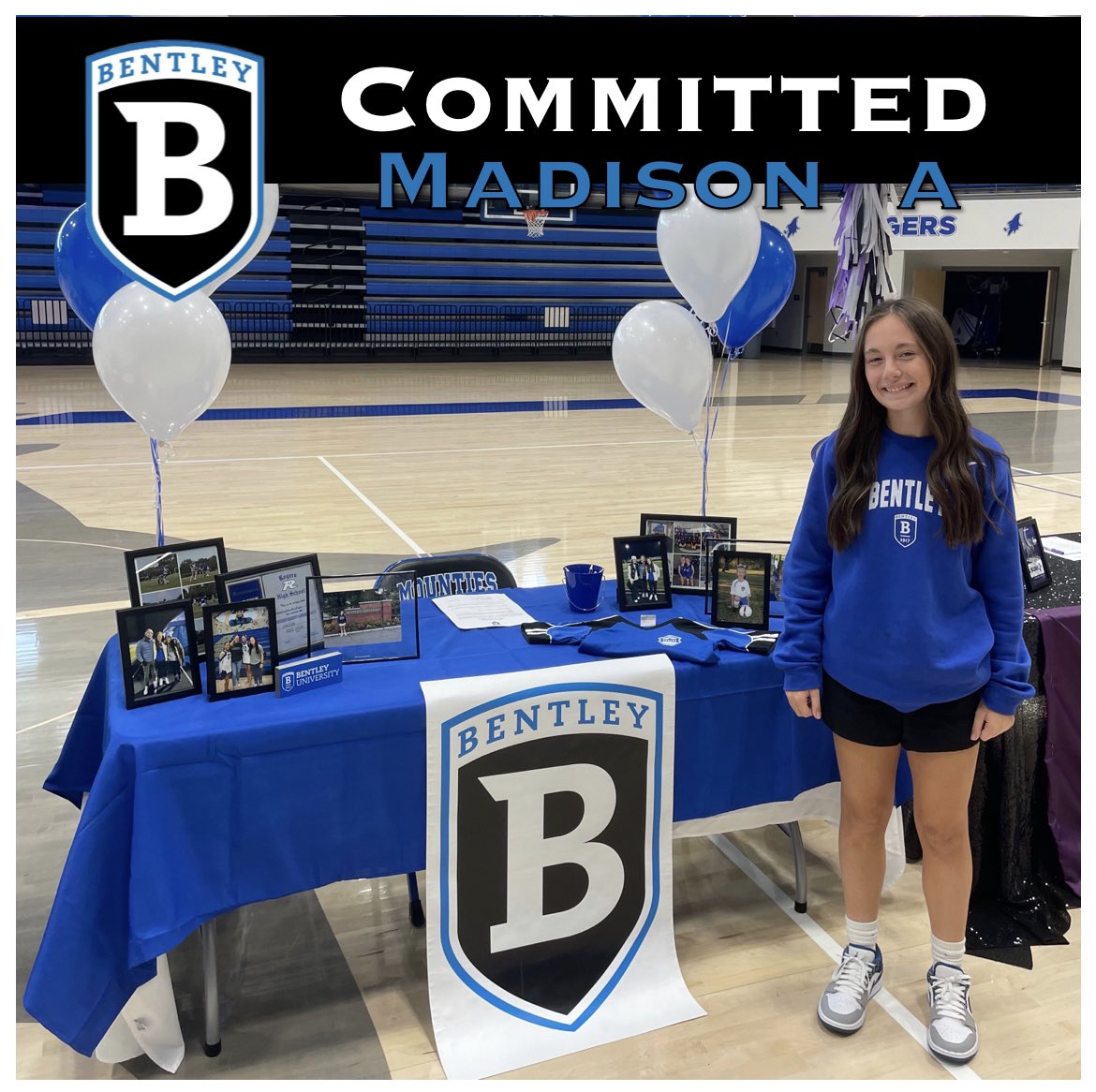Congratulations Madison on signing to play at Bentley University!!  A senior at Rogers HS and a member of our Premier Girls team - all heart, hustle, and discipline!  Congratulations! <a href="/BentleySoccer/">BentleyWSoccer</a> #bentleywsoccer #bentleysoccer #arkansassoccer #bentonvilleprodigyfc #soccerlife