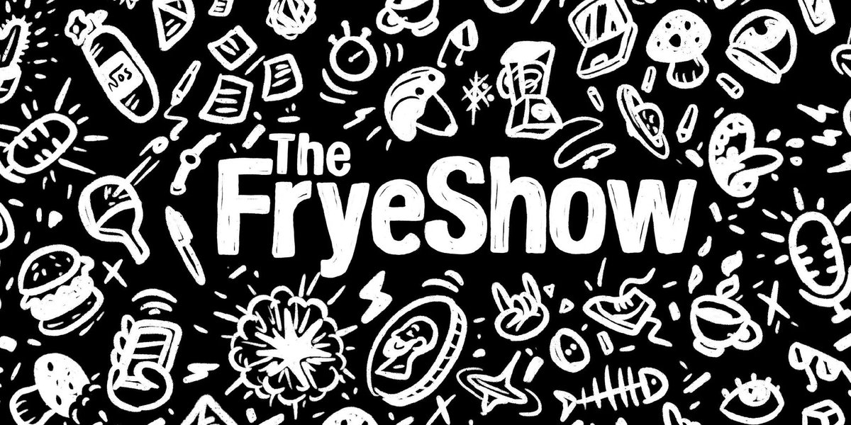 thefryeshow's tweet photo. #TheFryeShow podcast es una celebración de gente ineditable - los que existen fuera del margen. Una cápsula de tiempo dónde aprendemos sobre sus modelos mentales, filosofías e historias. 👁️

¡Escúchanos en tu player favorito! 📣 
 https://t.co/5SSedW4xUx https://t.co/XEH5uDdBiy