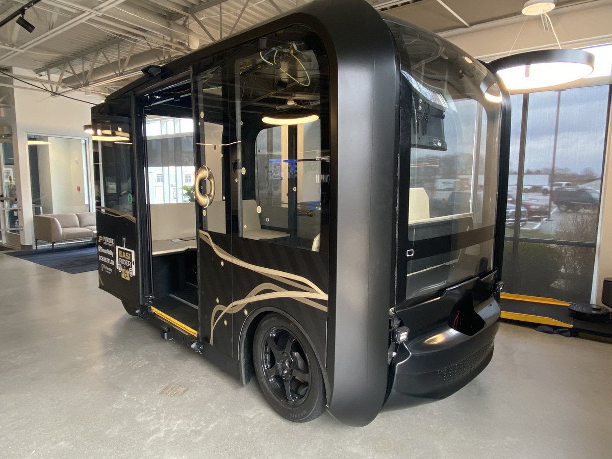 This is a prototype for a fully autonomous vehicle that is handicap accessible. <a href="/LifeAtPurdue/">Purdue University</a> won a national competition by designing it. Watch <a href="/WISH_TV/">Wish Tv</a> at 5 to see what makes this unique and when you could see it on the roads.