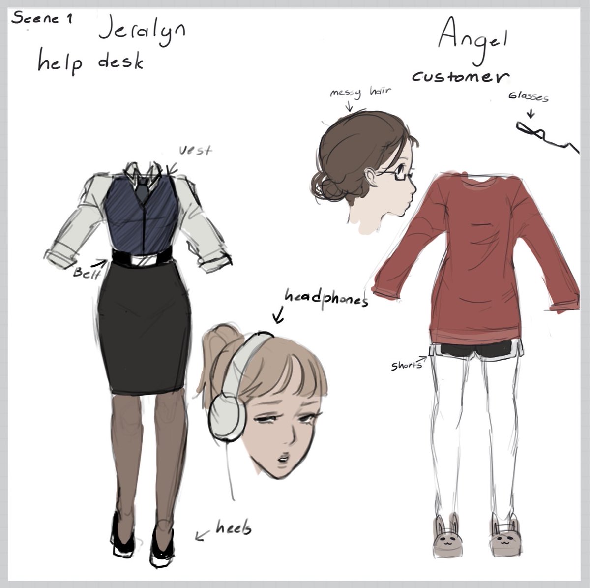 Kate Arthur (@katearthur) on Twitter photo My MS drama classes have a final choice project this semester. Some rehearse scenes, some research theatre arts jobs, others design elements of plays. Check out these initial costume design sketches by one of my 7th graders! Those bunny slippers! 🐰🥿#TheFAVEWay <a href="/EndicottSpot/">Megan Endicott</a> My MS drama classes have a final choice project this semester. Some rehearse scenes, some research theatre arts jobs, others design elements of plays. Check out these initial costume design sketches by one of my 7th graders! Those bunny slippers! 🐰🥿#TheFAVEWay <a href="/EndicottSpot/">Megan Endicott</a>