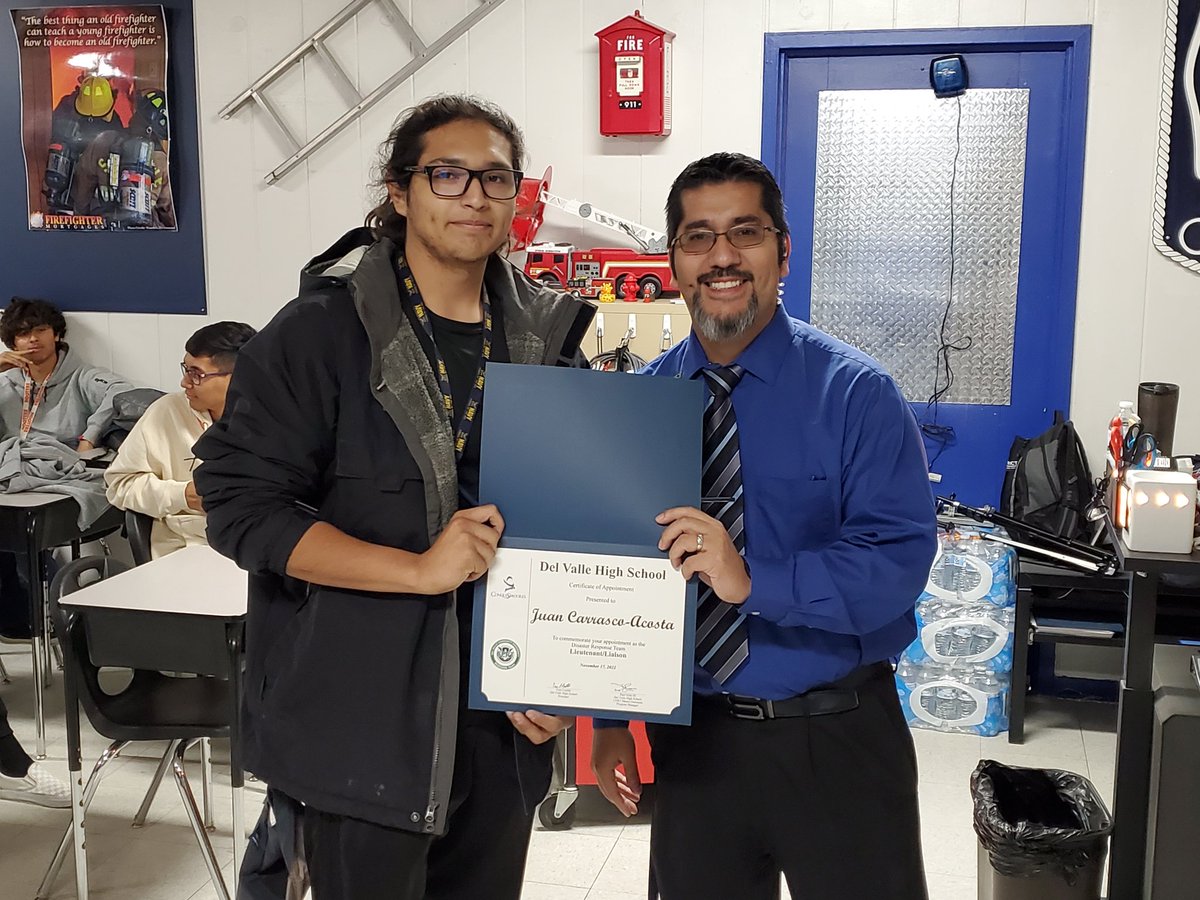 Del Valle High School Disaster Response CERT Team tweet media