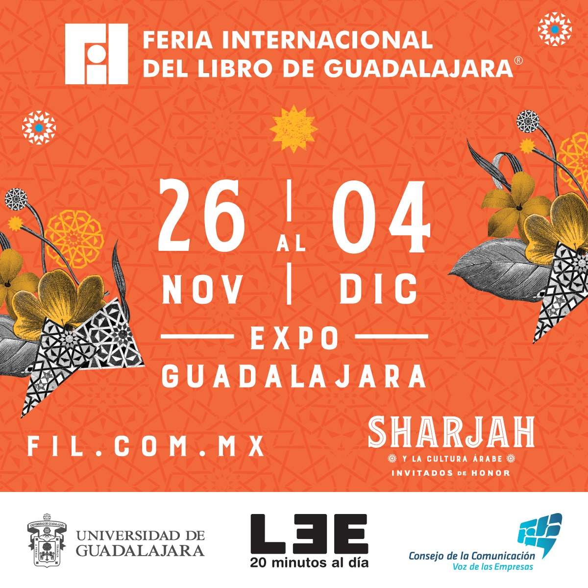 Porque amamos la lectura y los mundos e historias que nos permite conocer.
Ponte en #ModoFil y prepárate porque ya estamos a pocos días.
#SomosLectores <a href="/FILGuadalajara/">FIL Guadalajara</a>