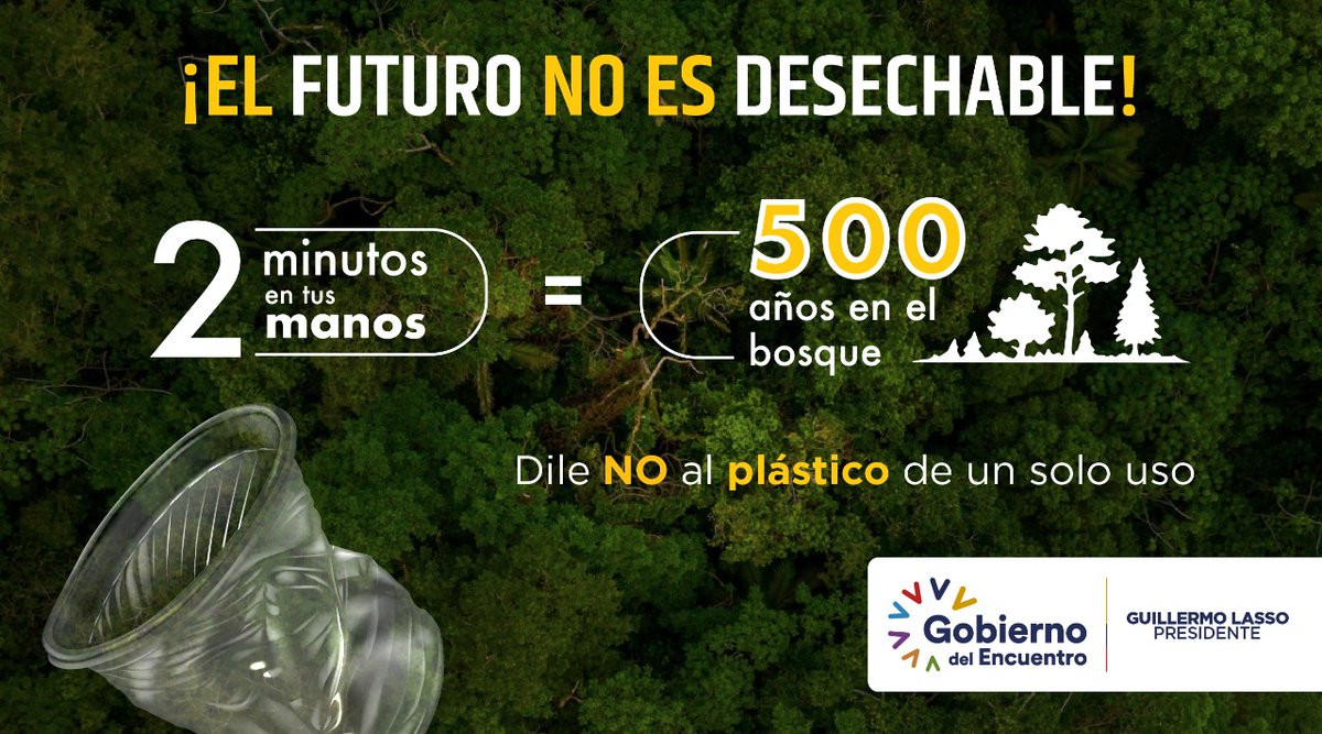 EcuadorMAE's tweet photo. Evita los recipientes desechables. Recuerda que su uso, distribución y comercialización están prohibidas en nuestro país.

¡Es momento de cambiar nuestros hábitos de consumo!

Conoce más en ➡️ https://t.co/GHrkm5I6q8 

#FuturoNoDesechable https://t.co/DLLai8nHyu