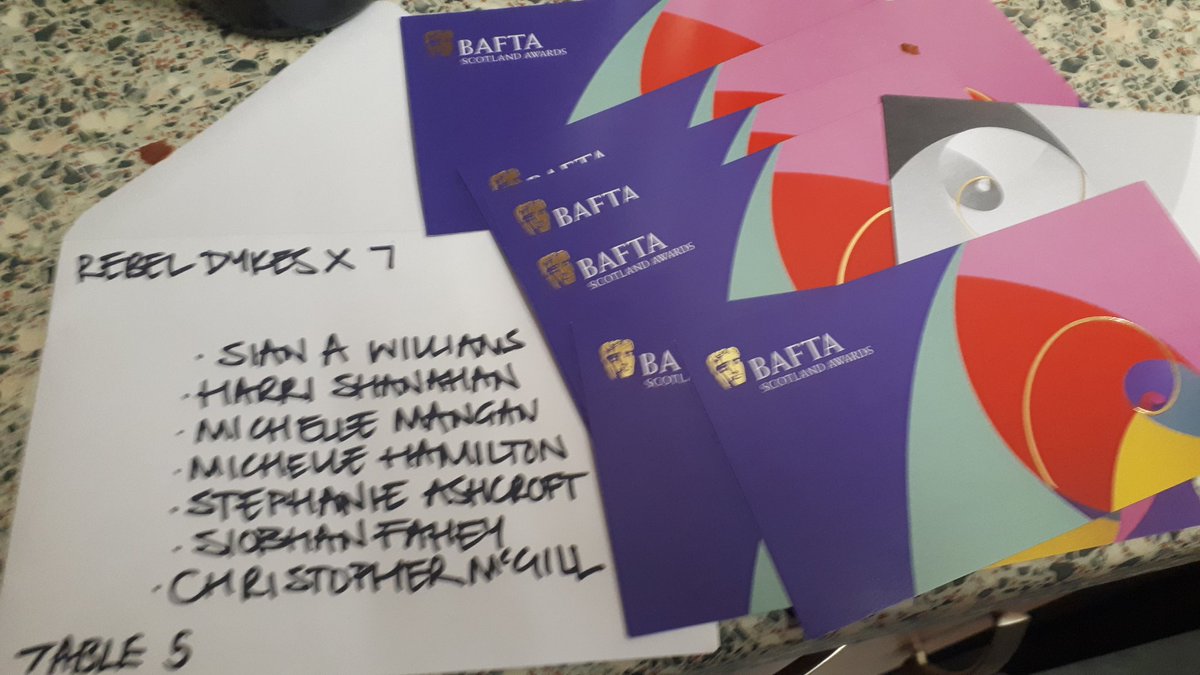 RebelDykes's tweet photo. Picked up our tickets for #baftascot22
We're up for BEST FEATURE! This is going to be a Fabulous weekend! https://t.co/xdys1w9Wsd