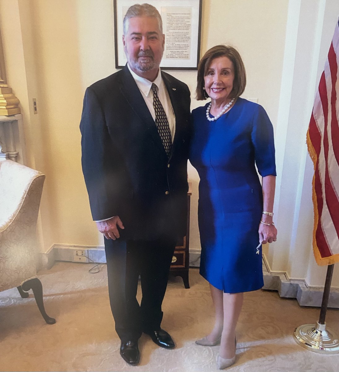 Thank you, <a href="/SpeakerPelosi/">Nancy Pelosi</a>, for not only being a good friend but for always supporting a pro-worker, pro-democracy agenda. Your leadership benefited millions of families across our nation.

#ThankYouMadameSpeaker