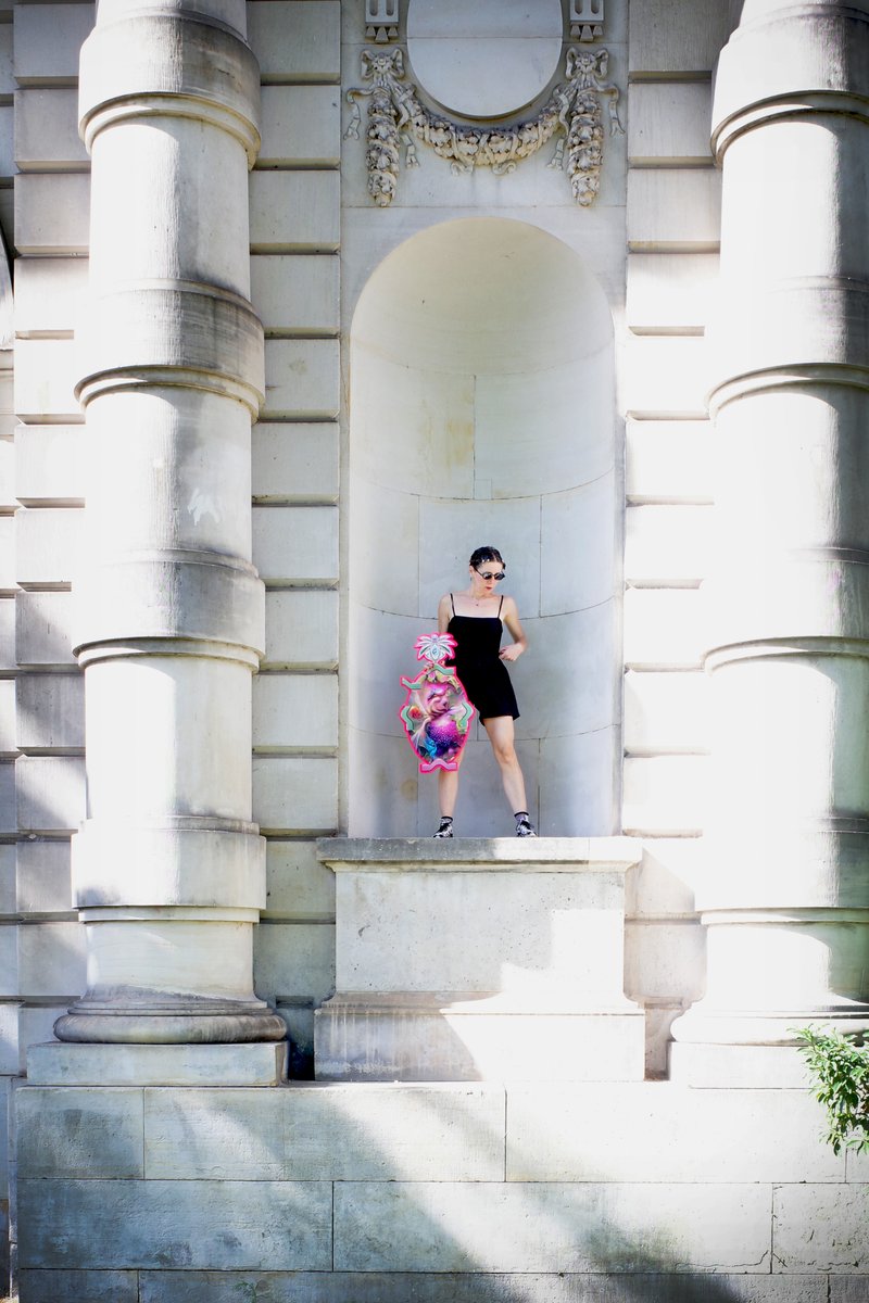 ViolaRenate's tweet photo. Occupying Amsterdam’s city gate with ‘Machine Mascotte’ wall-candy at The Muiderpoort (1770, Cornelis Rauws), Alexanderplein, Amsterdam, NL.
#VRPrintDecors #objectsofdesire #digitalpainting #homedecor #decorart #postdigital #artcollector #fineart #artforsalebyartist https://t.co/3kYEuhkmbB