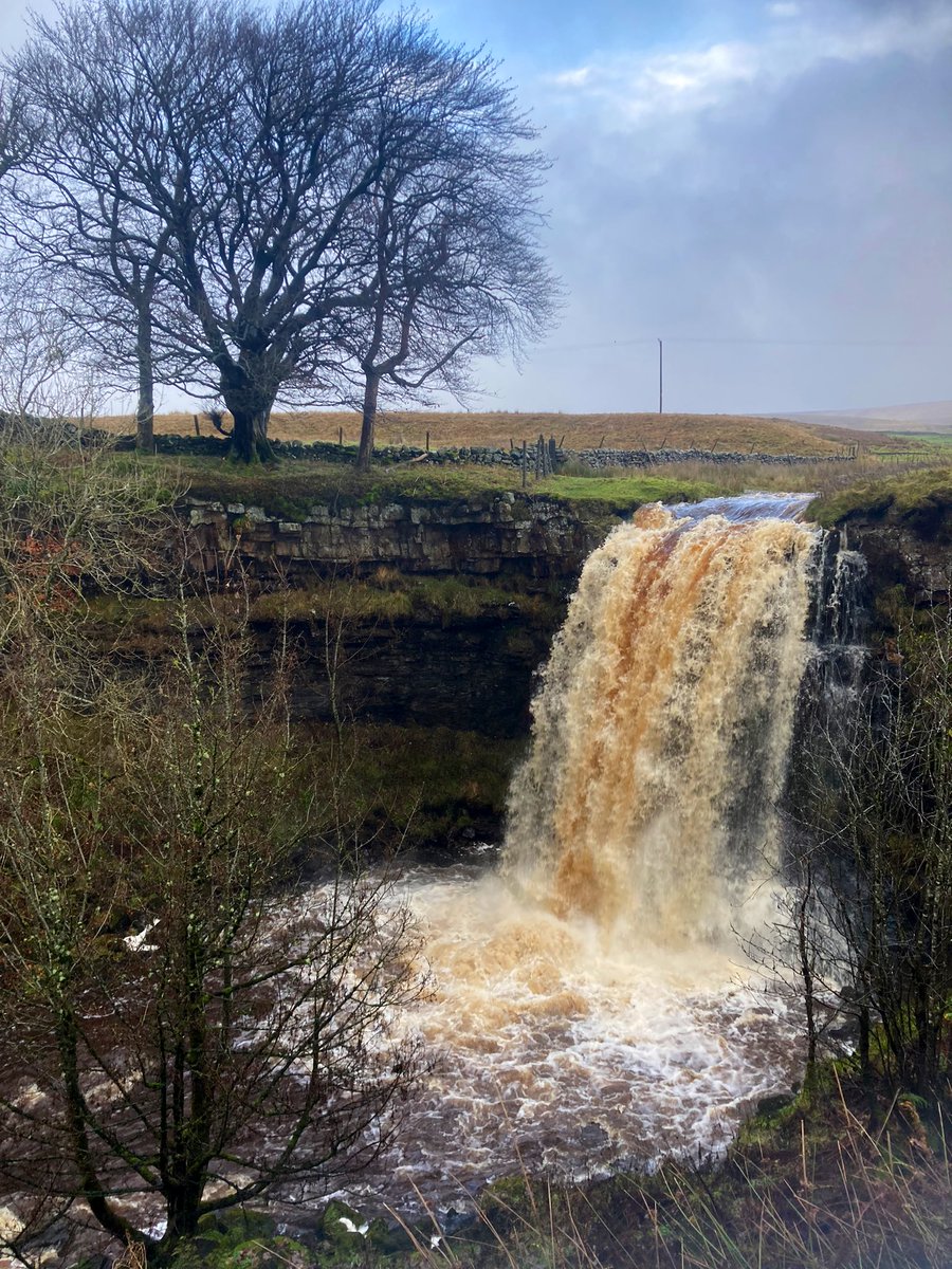 Northlakesuk's tweet photo. Today was certainly a moist one i took a proper soaking itโs been a waterfall kind of day ๐ง โ๏ธ #hellgill #aysgarthfalls #vantour #yorkshiredales #midweekescape https://t.co/qnXUKJKdIf